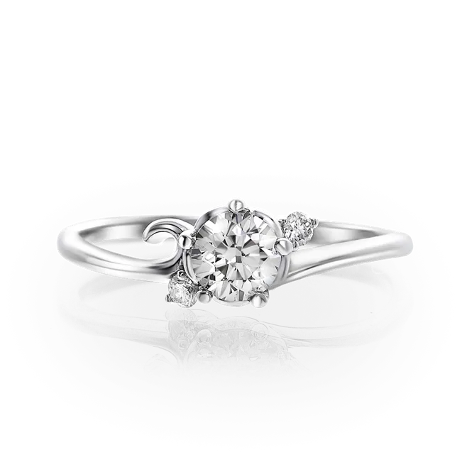 ダイヤモンドリング 0.3ct-up PT900 プラチナ R4535