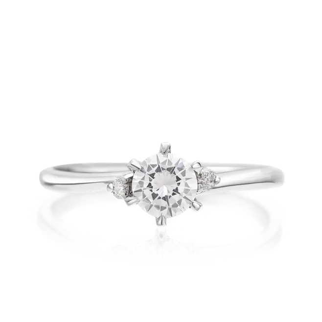 ダイヤモンドリング 0.3ct-up PT900 プラチナ R4537